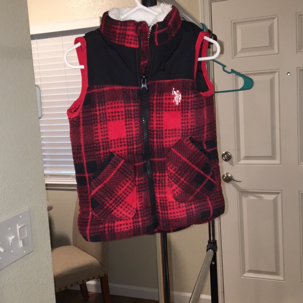 US Polo kids jacket vest